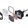 Image of Morimoto 4Banger Amber Combo LED A-Pillar Light Pod Kit For 11-16 Ford F250/F350