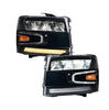 Image of Form Lighting Sequential LED Reflector Headlights For 07-13 Chevrolet Silverado