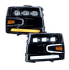 Image of Form Lighting Sequential LED Projector Headlights For 07-13 Chevrolet Silverado