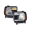 Image of Form Lighting Sequential LED Reflector Headlights For 2014-2018 GMC Sierra 1500
