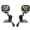 Image of Morimoto 4Banger HXB White Spot A-Pillar Light Pod Kit For 14-18 GM Silverado