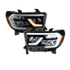 Image of Form Lighting Sequential LED Reflector Headlights For 2007-2013 Toyota Tundra