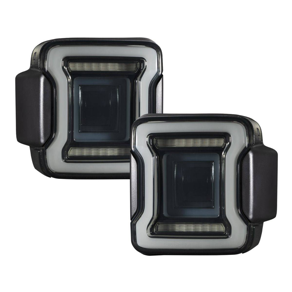 Image of Form Lighting LED Smoked Sequential Tail Lights For 2018-2022 Jeep Wrangler JL