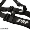 Image of PRP SFI 16.1 Black 5-Point Adjustable Cam-Lock Harness 2" Belts & Shoulder Pads