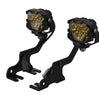 Image of Morimoto 4Banger NCS Amber Combo A-Pillar Light Pod Kit For 2009-2014 Ford F-150