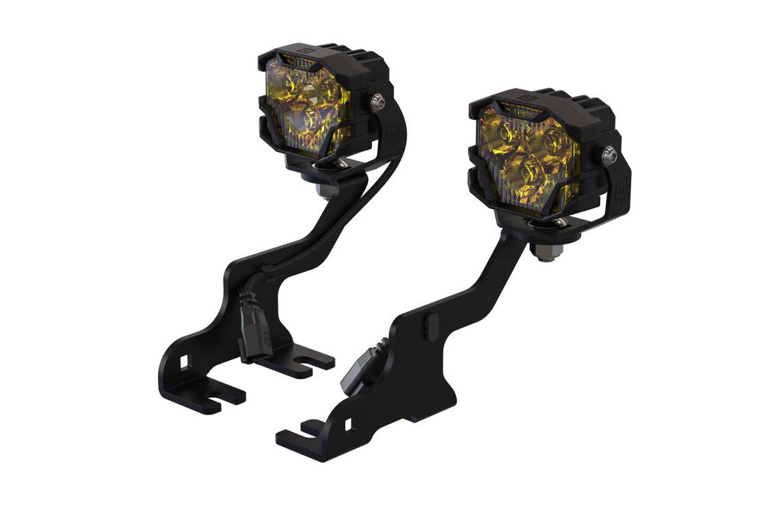 Image of Morimoto 4Banger NCS White Wide A-Pillar Light Pod Kit For 2009-2014 Ford F-150