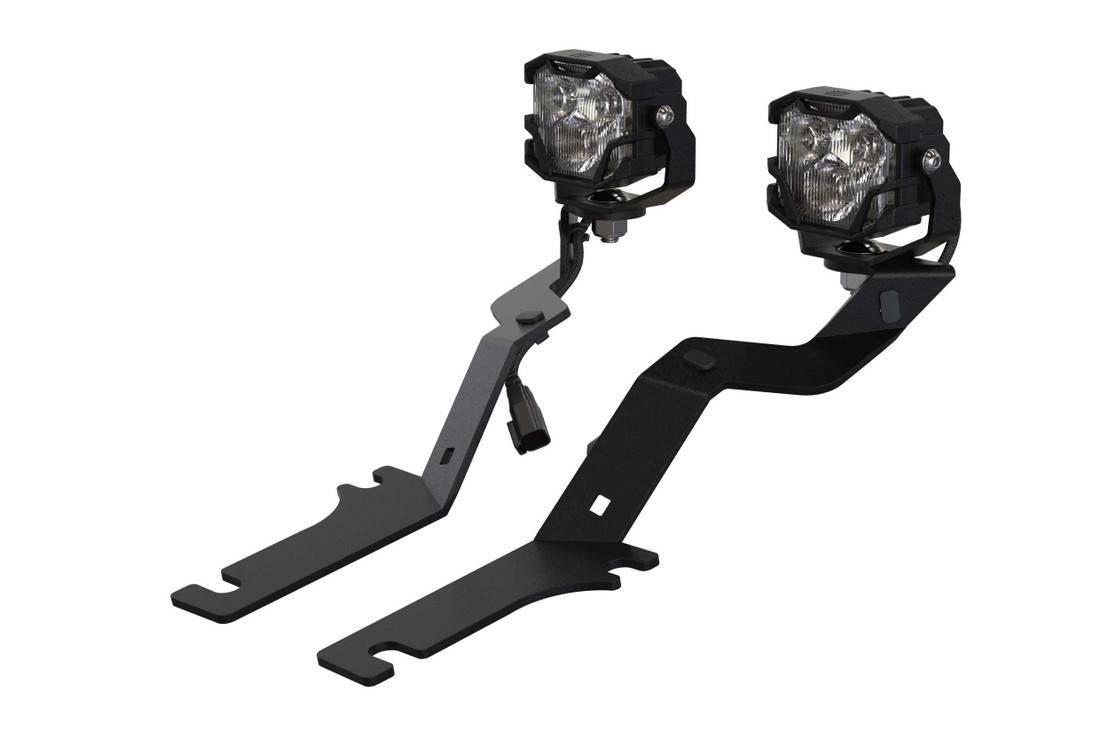 Image of Morimoto 4Banger NCS Amber Combo A-Pillar Light Pod Kit For 2015-2020 Ford F-150