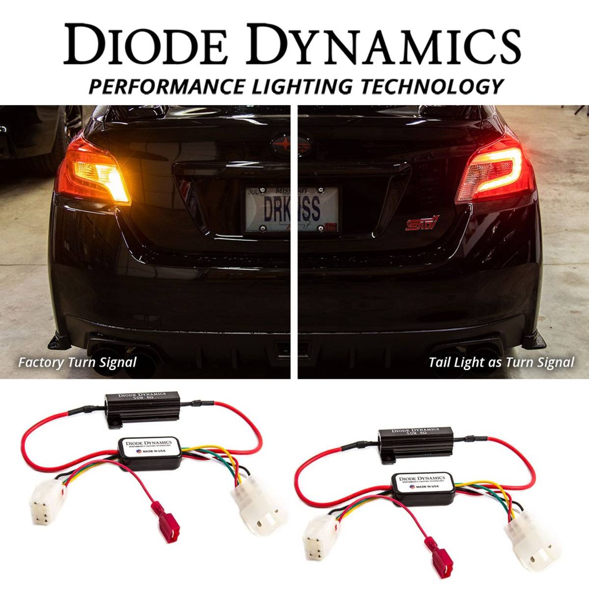 Image of Diode Dynamics Tail As Turn + Backup Module Kit For 2015-2021 Subaru WRX/STi