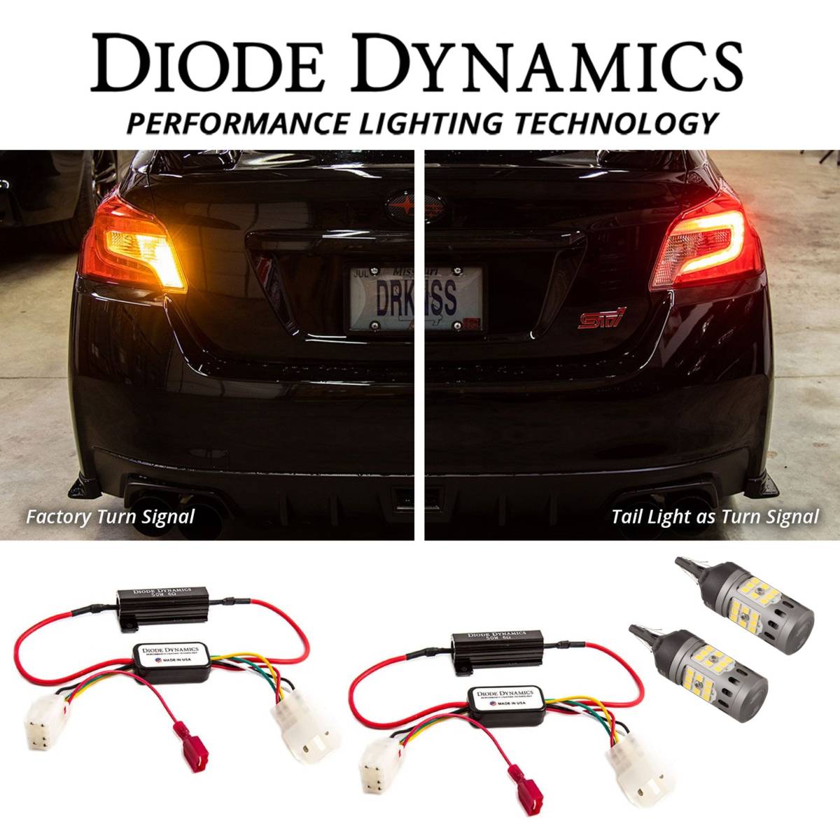 Diode Dynamics Tail As Turn/700 LM LED Reverse Lights For 1521 Subaru