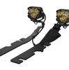 Image of Morimoto 4Banger HXB Amber Wide A-Pillar Light Pod Kit For 09-18 Dodge RAM 1500
