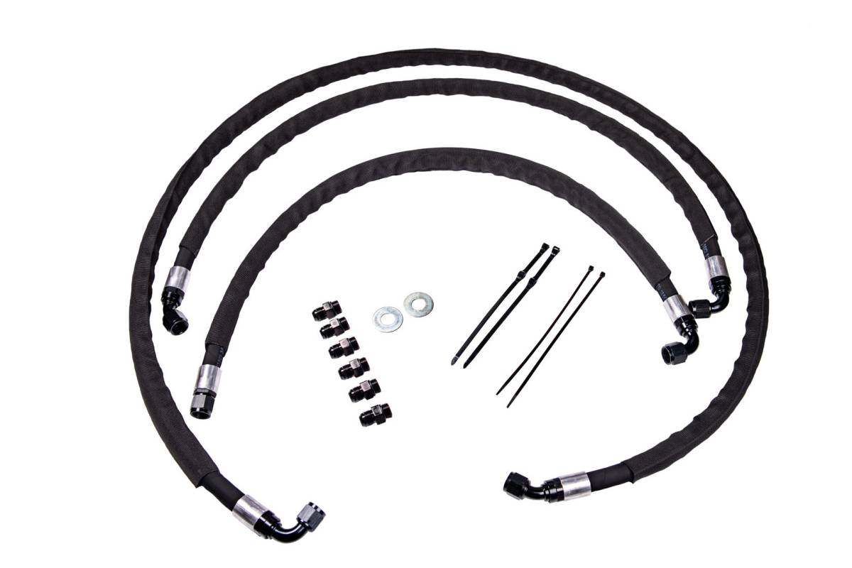 Image of Fleece Performance Transmission Cooler Lines For 17-19 GM 2500/3500 6.6L Duramax
