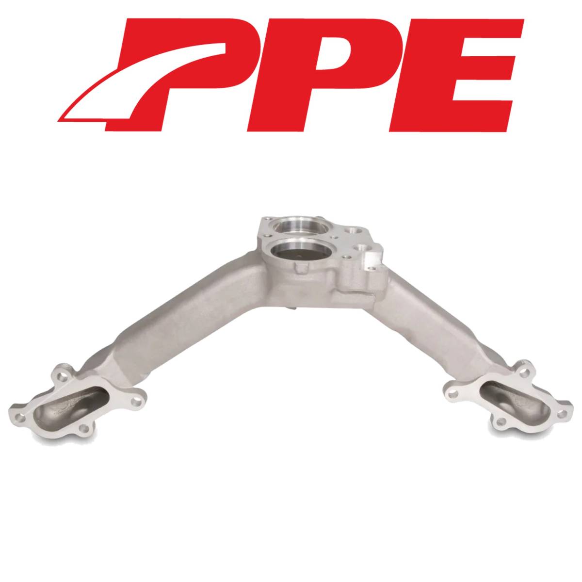 Image of PPE Aluminum Thermostat Housing Dual Sensor For 07-10 Chevy/GMC 6.6L LMM Duramax