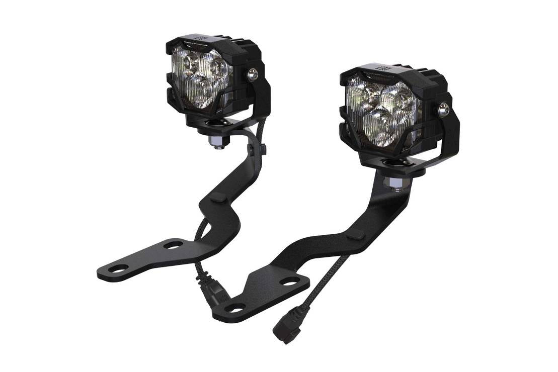 Image of Morimoto 4Banger NCS Amber Spot A-Pillar Light Pod Kit For 05-15 Toyota Tacoma