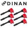 Image of Dinan B-Series Ignition Coils For 2016+ BMW 3/4/5/6/7/X - Toyota Supra 3.0L L6