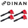 Image of Dinan B-Series Ignition Coils For 2016+ BMW 2/3/4/5/X - Mini Cooper 2.0L L4