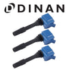 Image of Dinan Blue B-Series Ignition Coils For 2014+ Mini Cooper/Countryman/Clubman 1.5L