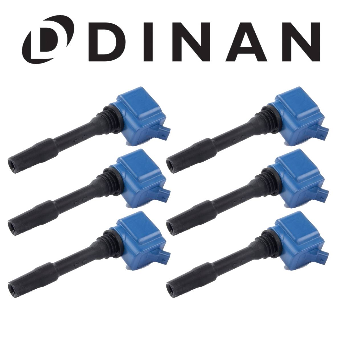 Image of Dinan Blue B-Series Ignition Coils For 2016+ BMW 3/4/5/6/7/X - Toyota Supra 3.0L