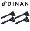 Image of Dinan Black B-Series Ignition Coils For 2016+ BMW 2/3/4/5/X - Mini Cooper 2.0L