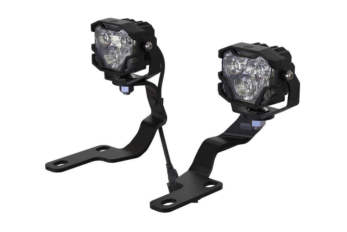 Image of Morimoto 4Banger NCS White Wide A-Pillar Light Pod Kit For 2003-2009 Lexus GX470