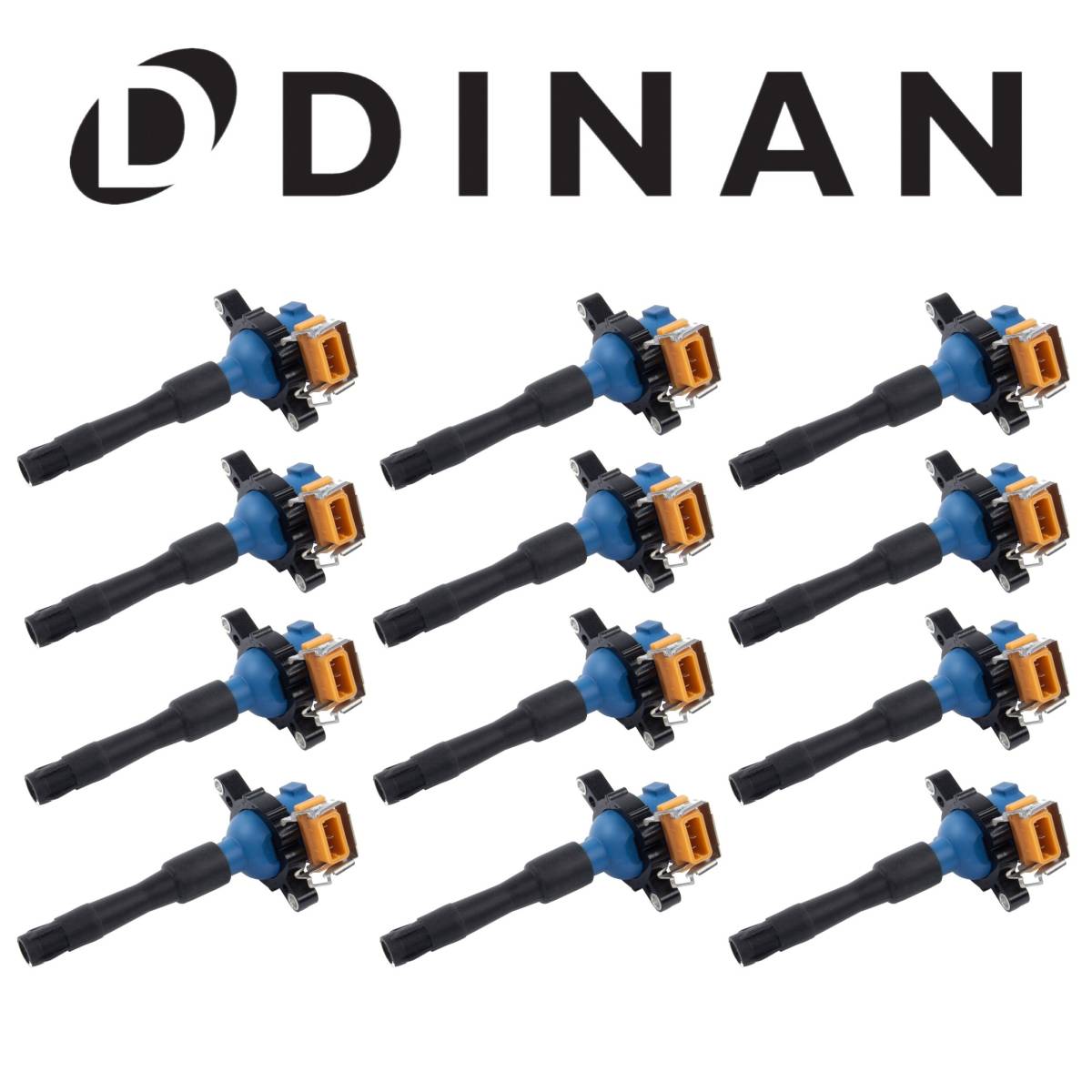 Image of Dinan Blue M-Series Style Ignition Coils For 1995-2001 BMW 750iL/850Ci 5.4L V12