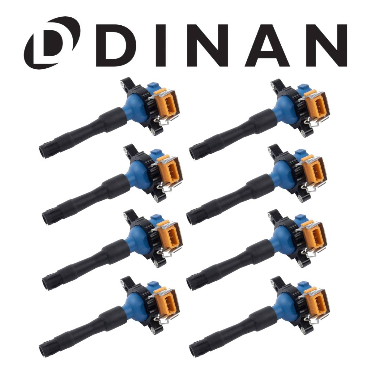 Image of Dinan Blue M-Series Ignition Coils For 96-06 BMW 540/740/M5/X5/Z8 4.4L 4.6L 5.0L