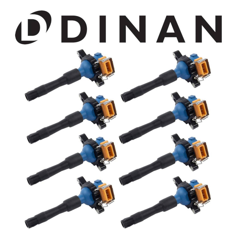 Image of Dinan Blue M-Series Ignition Coils For 96-06 BMW 540/740/M5/X5/Z8 4.4L 4.6L 5.0L