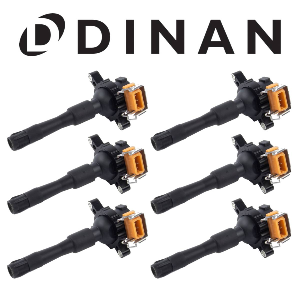 Image of Dinan Black M-Series Ignition Coils For 96-03 BMW 3/5/M/X/Z 2.5L 2.8L 3.0L 3.2L