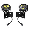 Image of Morimoto 4Banger HXB White Combo A-Pillar Light Pod Kit For 07-18 Wrangler JK