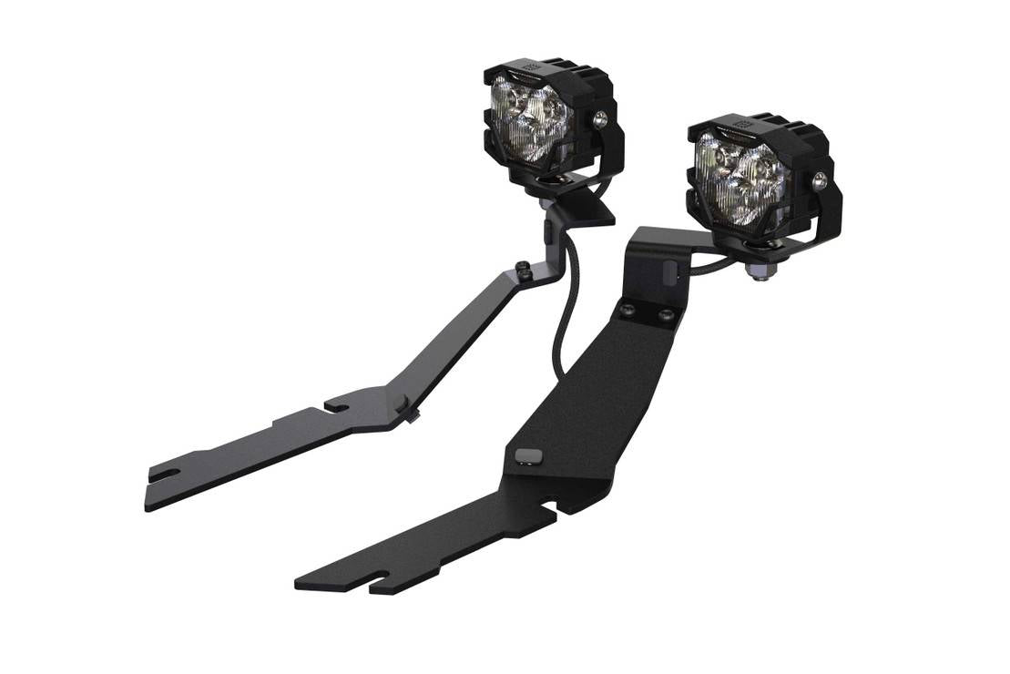 Image of Morimoto 4Banger NCS Amber Combo A-Pillar Light Pod Kit For 2019+ RAM 2500/3500