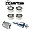 Image of Kryptonite Wheel Bearings/Install & Greaser Tool Kit For 14-23 RZR XP1000/Turbo