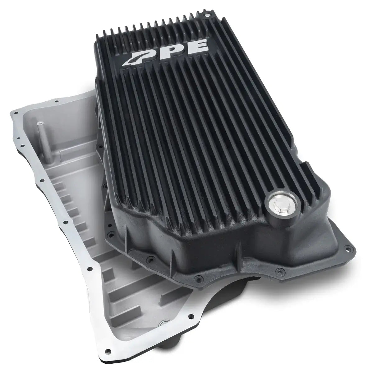 Image of PPE Heavy Duty Black Deep Transmission Pan For 20+ GM 2500HD/3500HD L5P 10L1000