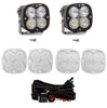 Image of Baja Designs A-Pillar XL80 Combo LED Kit With Toggle Switch For 2021+ Bronco