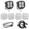 Image of Baja Designs A-Pillar XL80 Combo LED Kit With Upfitter Harness For 2021+ Bronco