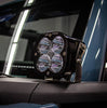Image of Baja Designs A-Pillar XL80 Combo LED Kit With Upfitter Harness For 2021+ Bronco