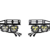 Image of Morimoto 4Banger Triple Fog Light Kit W/ Upfitter Harness For 17-20 Ford Raptor