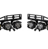Image of Morimoto 4Banger Triple Fog Light Kit W/ Upfitter Harness For 17-20 Ford Raptor