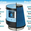 Image of Volant Cold Air Intake W/ PowerCore Filter For 09-15 VW Jetta / GTI 2.0L Gas