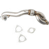Image of Rudy's Heavy Duty Replacement Passenger Side Up Pipe For 2008-2010 6.4L Powerstroke