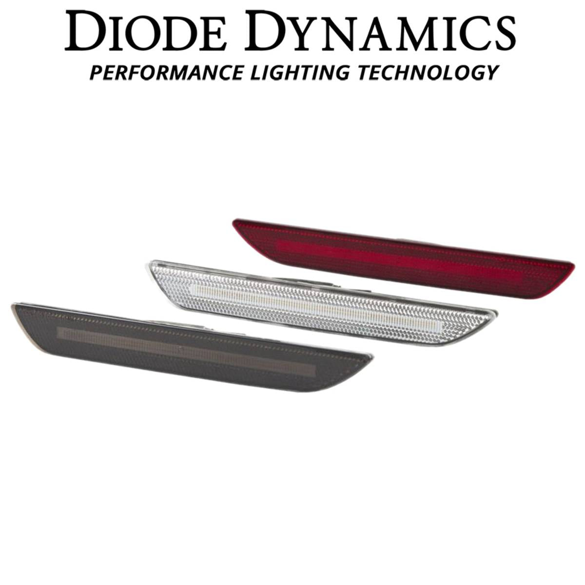 Image of Diode Dynamics Plug-and-Play LED Rear Sidemarker Set For 2015-2022 Ford Mustang