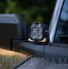 Image of Diode Dynamics Clear SS3 Pro Backlit LED Ditch Light Kit For 2021+ Ford Bronco