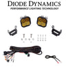 Image of Diode Dynamics Amber SS3 Pro Backlit LED Ditch Light Kit For 2021+ Ford Bronco
