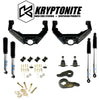 Image of Kryptonite Stage 3 Leveling Kit/Bilstein Shocks/Cam Bolts For 01-10 GM 2500/3500