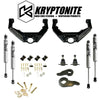 Image of Kryptonite Stage 3 Leveling Kit/Fox Shocks/Cam Bolts For 2001-2010 GM 2500/3500