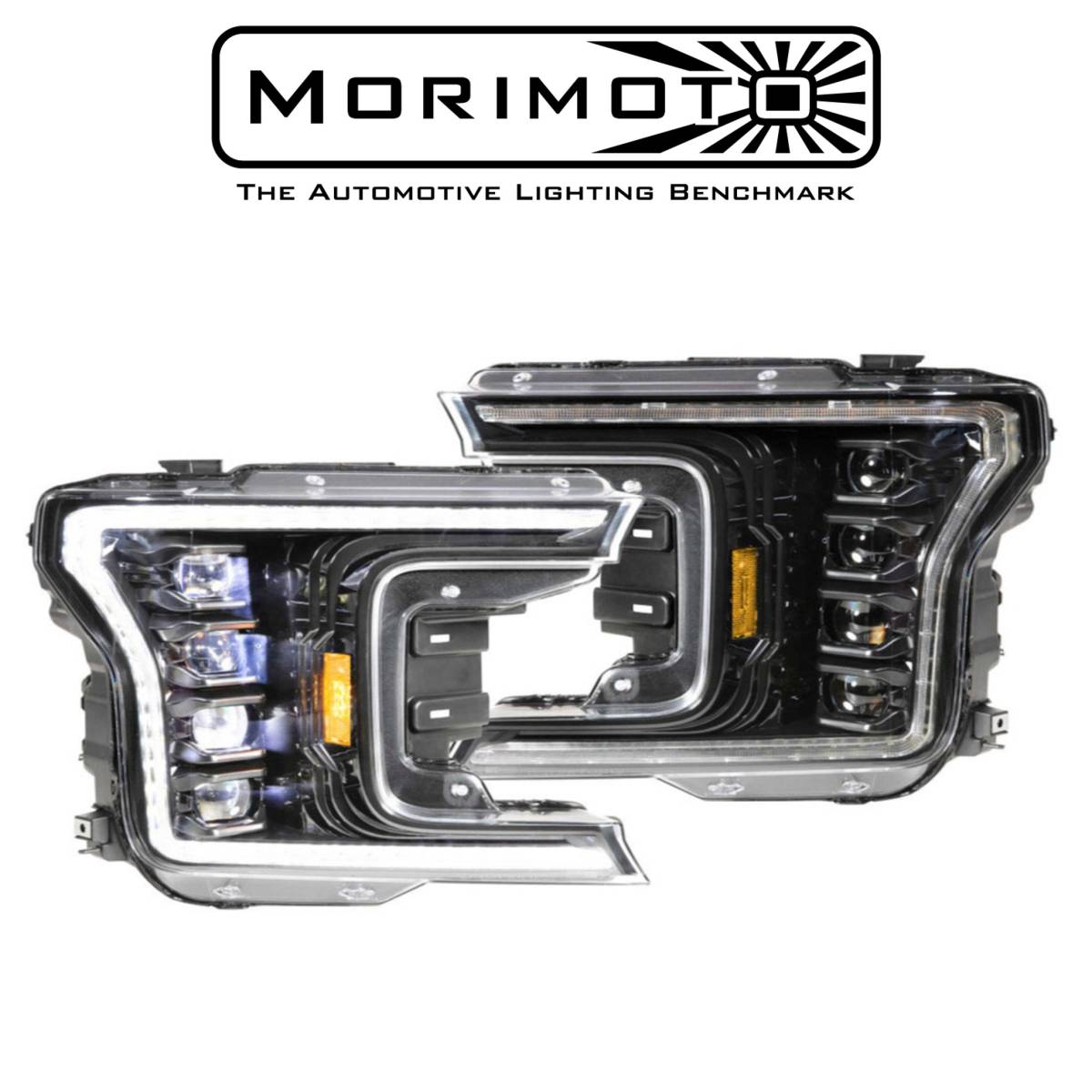 Image of Morimoto XB LED Plug & Play Headlight Assemblies For 18-20 Ford F-150 W/ Halogen