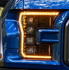 Image of Morimoto XB LED Plug & Play Headlight Assemblies W/ Amber DRL For 17-19 F-150 Raptor / 15-17 F-150