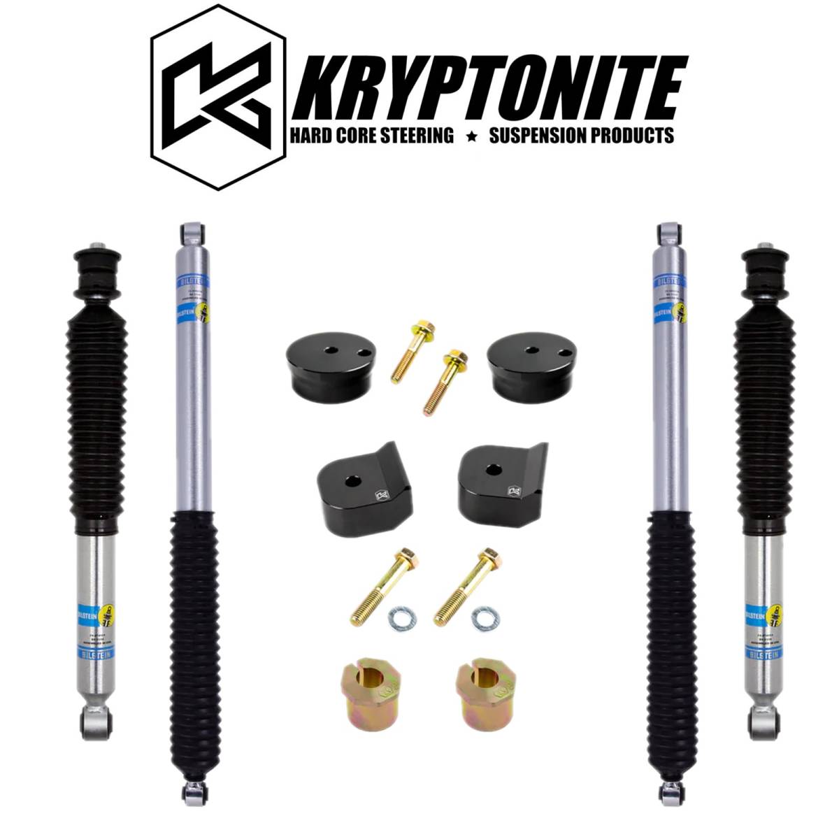 Image of Kryptonite 1.5" Leveling Kit W/ Bilstein Shocks For 05-16 Ford F-250 F-350 4WD