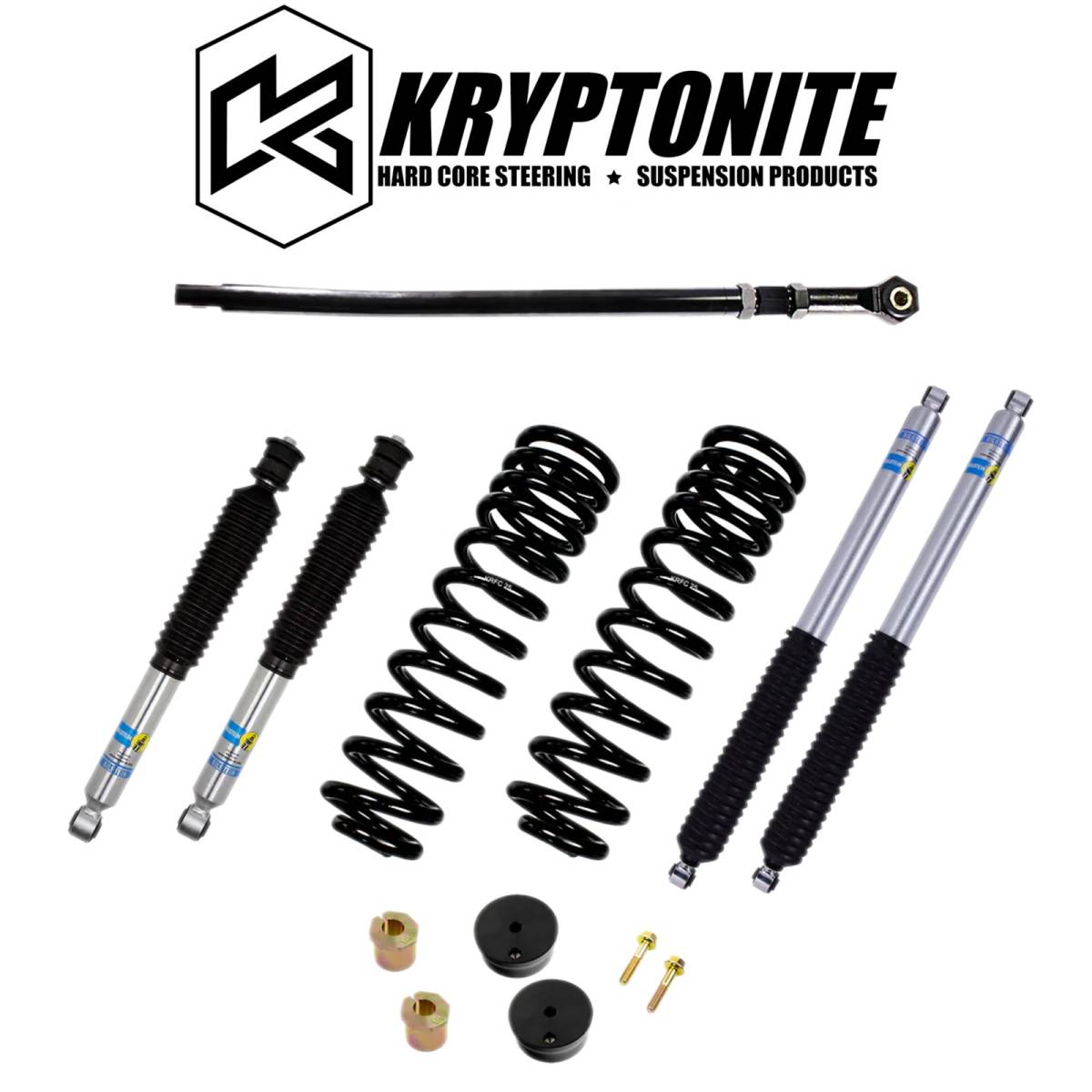 Image of Kryptonite 2.5" Leveling Kit W/ Bilstein Shocks For 05-16 Ford F-250 F-350 4WD