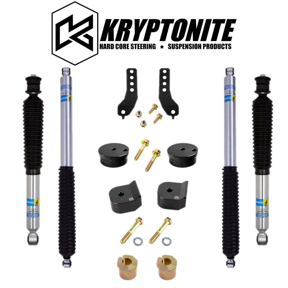 Image of Kryptonite 1.5" Leveling Kit W/ Bilstein Shocks For 2017+ Ford F-250 F-350 4WD