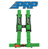 Image of PRP 4.3 Green 4-Point Adjustable Harness With 3" Belts & Sewn in Shoulder Pads