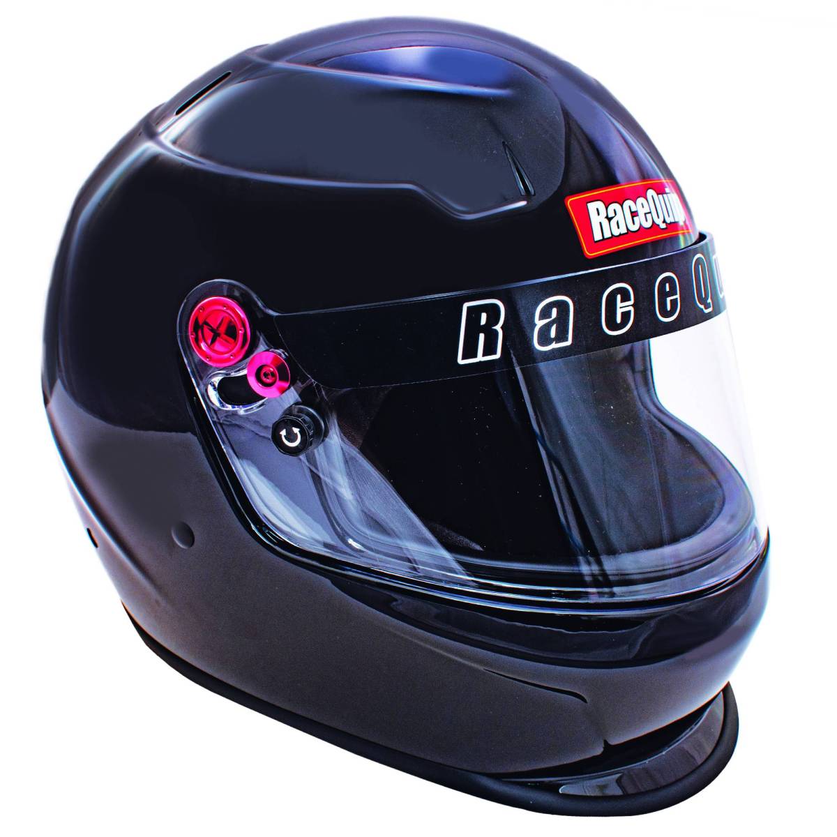 Image of RaceQuip PRO20 Full Face Racing Helmet Gloss Black
